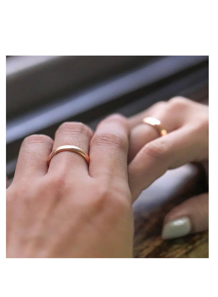 Gold plated engagement ring - Image 4